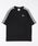 adidas�i�A�f�B�_�X�j�́uadidas �A�f�B�_�X M ADICOLOR 3ST OVERSIZED TEE �V���[�g�X���[�u KD4095 BLACK�iT�V���c/�J�b�g�\�[�j�v�b�u���b�N