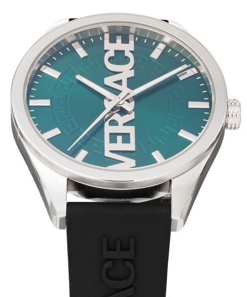 VERSACE(ヴェルサーチ)の「VERSACE/ヴェルサーチェ V-VERTICAL 腕時計 VS-VE3H01025 メンズ(アナログ腕時計・メンズ・グリーン・FREE)」の4枚目の写真
