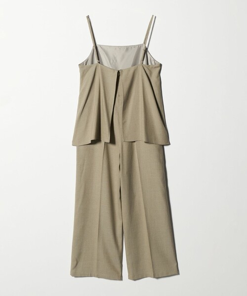 green label relaxing（グリーンレーベルリラクシング）の「［size SHORT/TALLあり］ラミーブレンド オールインワン（つなぎ/オールインワン・レディース・ネイビー/ベージュ・TALL/SHORT/FREE）」の12枚目の写真