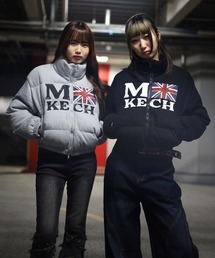 ATMARK（アットマーク）の「《２サイズ展開　/　UNISEX　》リブ編みニット　ショート丈　パフジャケット（ダウンジャケット/コート）」