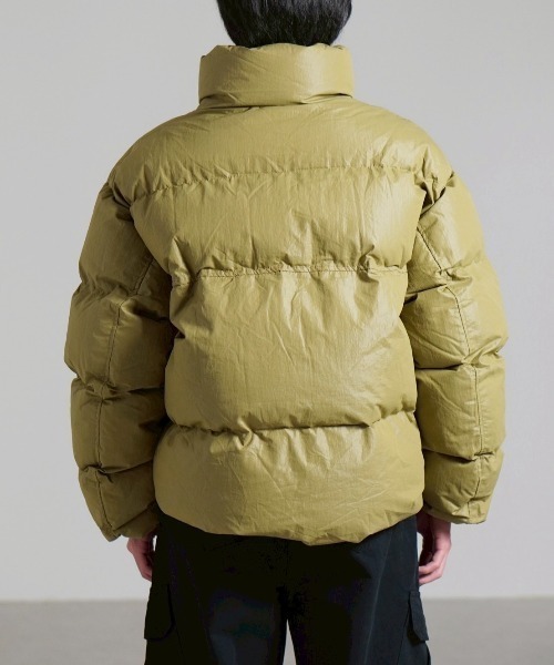 セール】【Chikashitsu +】cropped puffer jacket / 【チカシツプラス
