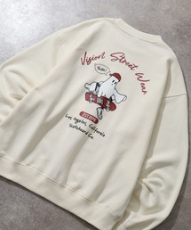 VISION STREET WEAR | 【VISION STREET WEAR/ヴィジョンストリートウェア】Arch Ghost TRN/ゴースト バックプリント トレーナー スウェット(スウェット)