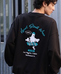 VISION STREET WEAR | 【VISION STREET WEAR/ヴィジョンストリートウェア】Arch Ghost TRN/ゴースト バックプリント トレーナー スウェット(スウェット)