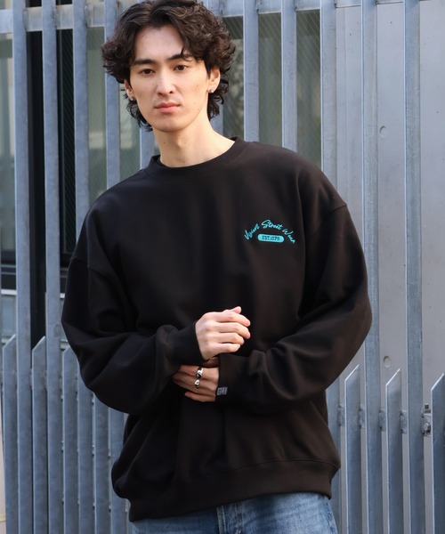 VISION STREET WEAR（ヴィジョンストリートウェア）の「【VISION STREET WEAR/ヴィジョンストリートウェア】Arch Ghost TRN/ゴースト バックプリント トレーナー スウェット（スウェット・メンズ・ブラック/オフホワイト・L/M）」の9枚目の写真
