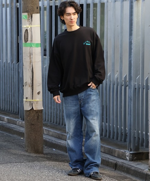 VISION STREET WEAR（ヴィジョンストリートウェア）の「【VISION STREET WEAR/ヴィジョンストリートウェア】Arch Ghost TRN/ゴースト バックプリント トレーナー スウェット（スウェット・メンズ・ブラック/オフホワイト・L/M）」の11枚目の写真