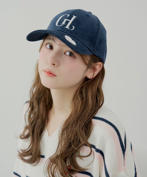 Chico（チコ）の「ワッペンロゴキャップ（ハット・レディース・ピンク/ベージュ/ネイビー・FREE）」の3枚目の写真