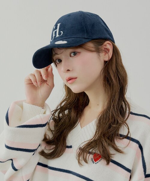 Chico（チコ）の「ワッペンロゴキャップ（ハット・レディース・ピンク/ベージュ/ネイビー・FREE）」の5枚目の写真