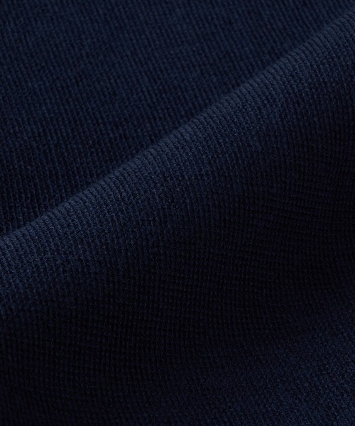 three dots（スリードッツ）の「ウールミックス パイルフェイス ジップシャツ（スウェット・メンズ・ブラック/グレー系その他/ブルー系その他・MEDIUM/SMALL/LARGE）」の9枚目の写真