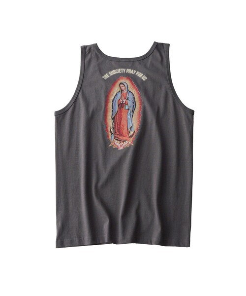 Subciety(サブサエティ)の「Maria tank top(タンクトップ・メンズ・ブラック/ホワイト/ダークグレー・SMALL/MEDIUM/LARGE/X-LARGE/XX-LARGE)」の17枚目の写真