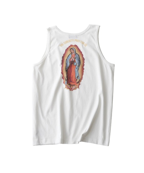 Subciety（サブサエティ）の「Maria tank top（タンクトップ・メンズ・ブラック/ホワイト/ダークグレー・SMALL/MEDIUM/LARGE/X-LARGE/XX-LARGE）」の4枚目の写真