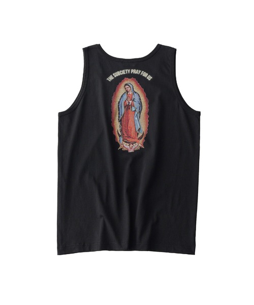 Subciety（サブサエティ）の「Maria tank top（タンクトップ・メンズ・ブラック/ホワイト/ダークグレー・SMALL/MEDIUM/LARGE/X-LARGE/XX-LARGE）」の6枚目の写真