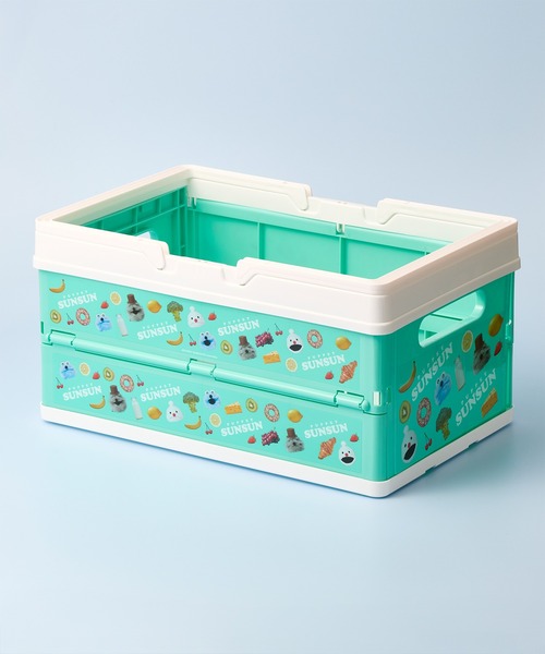 PUPPET SUNSUN / パペットスンスン 】折りたたみバスケット SKE