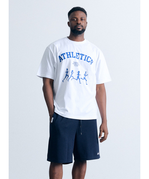 AIRIT(アイリット)の「ランニングクルーティーシャツ AM1179 WH(Tシャツ/カットソー・メンズ・ホワイト・FREE)」の2枚目の写真
