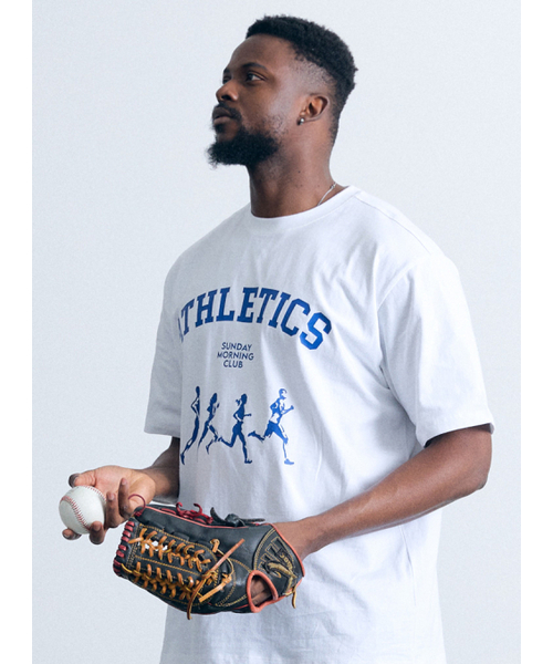 AIRIT(アイリット)の「ランニングクルーティーシャツ AM1179 WH(Tシャツ/カットソー・メンズ・ホワイト・FREE)」の3枚目の写真