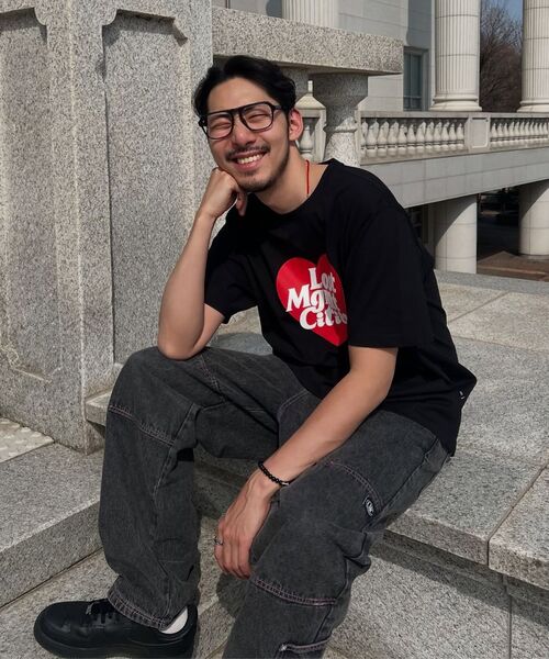 LMCの「HEART LOGO TEE black(Tシャツ/カットソー・レディース・その他・S/M/L/XL)」の2枚目の写真