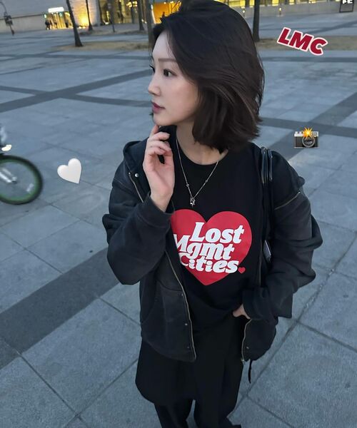 LMCの「HEART LOGO TEE black(Tシャツ/カットソー・レディース・その他・S/M/L/XL)」の5枚目の写真