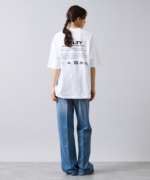 KELTY(ケルティ)の「【KELTY / ケルティ】Back History logo T-Shirt / バックヒストリーロゴTシャツ(ロゴT・ユニセックス(Tシャツ/カットソー・メンズ・ホワイト/ネイビー/ベージュ/ブラック/ライトグレー・M/L)」の7枚目の写真