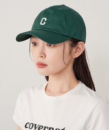 COVERNAT | [スタンダードフィット] スモール C ロゴ B.B キャップ ブリティッシュグリーン(キャップ)