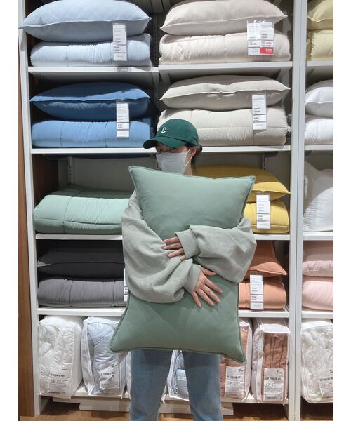 COVERNAT（カバーナット）の「[スタンダードフィット] スモール C ロゴ B.B キャップ ブリティッシュグリーン（キャップ・レディース・その他・FREE）」の11枚目の写真