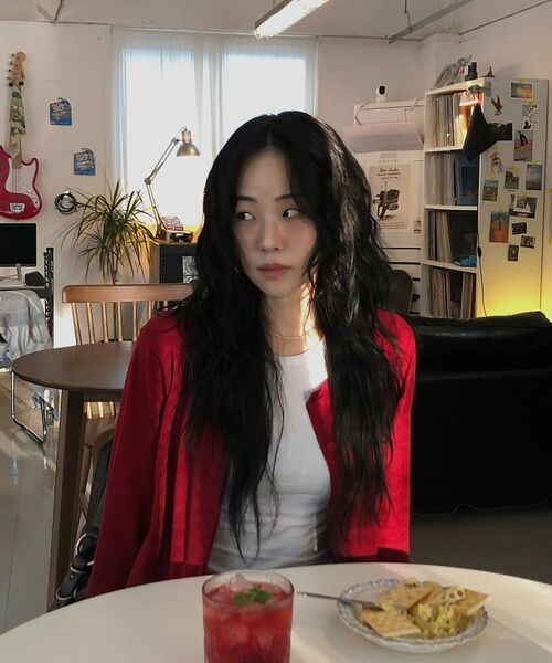AMESWORLDWIDE(アメスワールドワイド)の「BASIC ROUND NECK CARDIGAN RED(カーディガン/ボレロ・レディース・その他・FREE)」の7枚目の写真