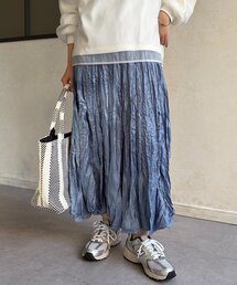 Chez toi | クリンクルワッシャースカート(スカート)