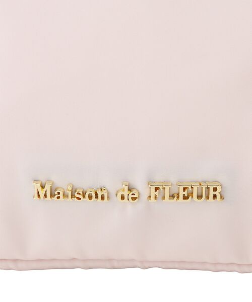 Maison de FLEUR(メゾンドフルール)の「ボリュームリボン2Wayトートバッグ(トートバッグ・レディース・ブラック/ピンク・FREE)」の16枚目の写真