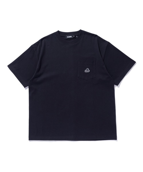 XLARGE(エクストララージ)の「SLANTED OG S/S POCKET TEE(Tシャツ/カットソー・メンズ・ブルー/ピンク/ブラック/ホワイト・XS/S/M/L/XL/XXL)」の3枚目の写真