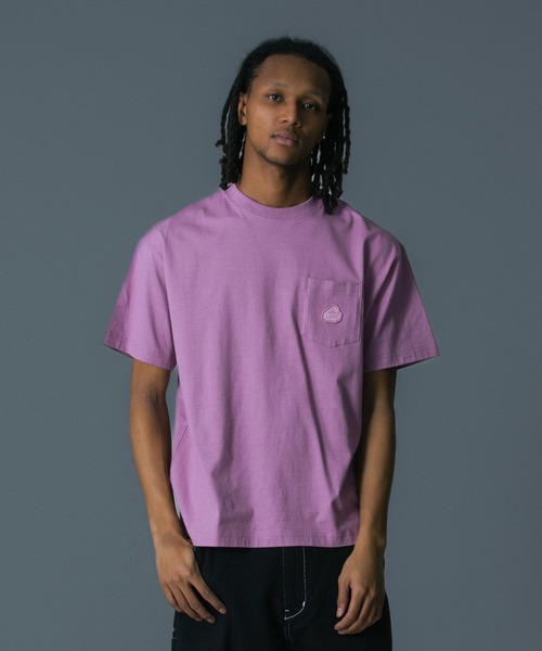 XLARGE(エクストララージ)の「SLANTED OG S/S POCKET TEE(Tシャツ/カットソー・メンズ・ブルー/ピンク/ブラック/ホワイト・XS/S/M/L/XL/XXL)」の10枚目の写真