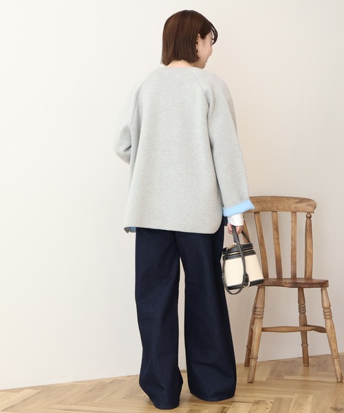 AMERICAN HOLIC（アメリカンホリック）の「バギーデニムパンツ（デニムパンツ・レディース・ライトインディゴブルー/ワンウォッシュ・M/L/S）」の22枚目の写真