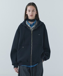 CULLNI | CULLNI Embroidery Patch Zip Up Hoodie(パーカー)