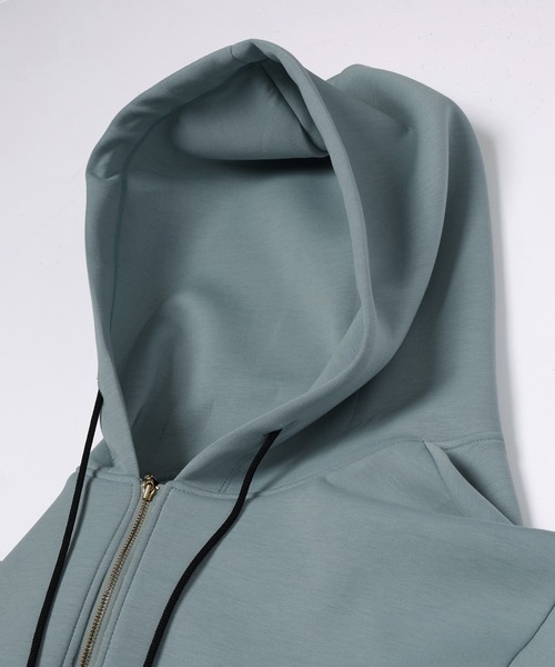 CULLNI（クルニ）の「CULLNI Embroidery Patch Zip Up Hoodie（パーカー・メンズ・ライトグレー系/グリーン/ネイビー/ブラック・0/1/2）」の13枚目の写真