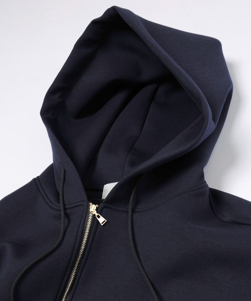 CULLNI（クルニ）の「CULLNI Embroidery Patch Zip Up Hoodie（パーカー・メンズ・ライトグレー系/グリーン/ネイビー/ブラック・0/1/2）」の15枚目の写真