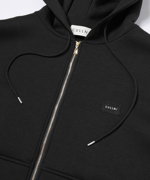 CULLNI（クルニ）の「CULLNI Embroidery Patch Zip Up Hoodie（パーカー・メンズ・ライトグレー系/グリーン/ネイビー/ブラック・0/1/2）」の18枚目の写真