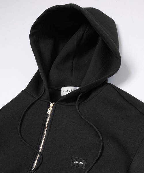 CULLNI（クルニ）の「CULLNI Embroidery Patch Zip Up Hoodie（パーカー・メンズ・ライトグレー系/グリーン/ネイビー/ブラック・0/1/2）」の20枚目の写真