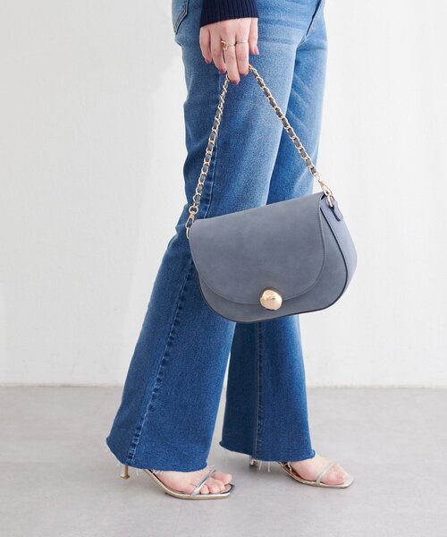 natural couture（ナチュラルクチュール）の「フォーチューンショルダー（ショルダーバッグ・レディース・キャメル/ブルー/ブラック・FREE）」の10枚目の写真