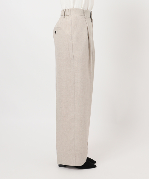 journal standard L'essage（ジャーナルスタンダードレサージュ）の「《追加》アイアスタックパンツ（スラックス・レディース・チャコールグレー/ベージュ・38/36）」の15枚目の写真