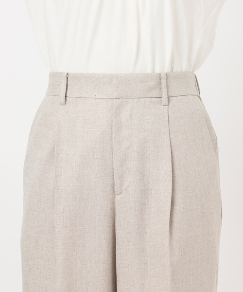 journal standard L'essage（ジャーナルスタンダードレサージュ）の「《追加》アイアスタックパンツ（スラックス・レディース・チャコールグレー/ベージュ・38/36）」の16枚目の写真