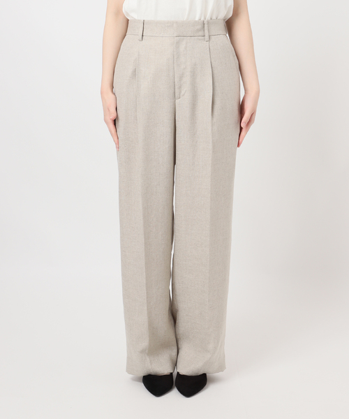 journal standard L'essage(ジャーナルスタンダードレサージュ)の「《追加/セットアップ可》アイアスタックパンツ(スラックス・レディース・チャコールグレー/ベージュ・38/36)」の17枚目の写真