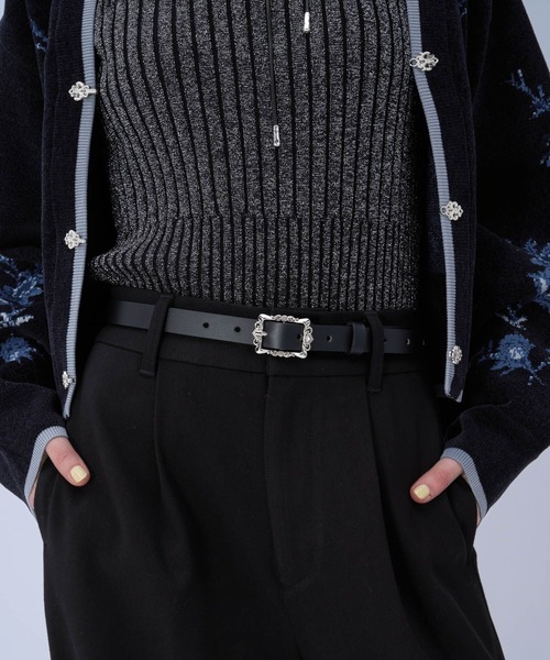 HARE（ハレ）の「ビンテージナローベルト(HARE)（ベルト・レディース・シルバー/ゴールド・FREE）」の3枚目の写真