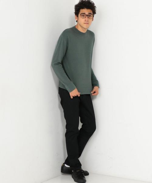UNITED ARROWS(ユナイテッドアローズ)の「UAS コットン カシミヤ クルーネック ニット ◆(ニット/セーター・メンズ・ケリー/ホワイト/ネイビー/ターコイズブルー・LARGE/MEDIUM/SMALL/X-LARGE)」の8枚目の写真