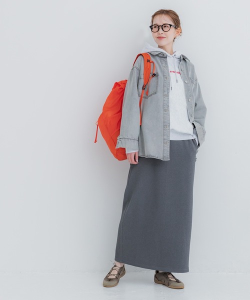 coca（coca）（コカ）の「軽量リップストップポケッタブルバックパック（バックパック/リュック・レディース・ライトグレー/オレンジ/カーキ/ブラック・ONE SIZE）」の10枚目の写真