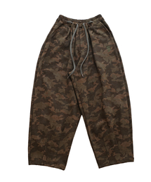 A NOTHING（アナッシング）の「VINTAGE CAMOUFLAGE SWEAT PANTS (Khaki)（スウェットパンツ）」