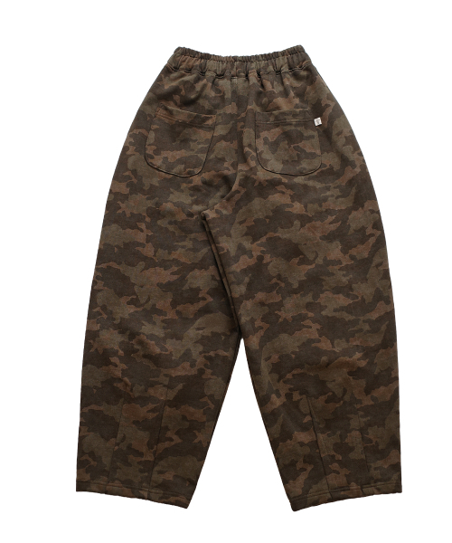 A NOTHING(アナッシング)の「VINTAGE CAMOUFLAGE SWEAT PANTS (Khaki)(スウェットパンツ・レディース・その他・MEDIUM/LARGE)」の2枚目の写真