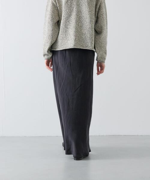 かぐれ（カグレ）の「『2サイズ展開』キュプラバイアススカート（スカート・レディース・ブラック/ネイビー・0/1）」の22枚目の写真