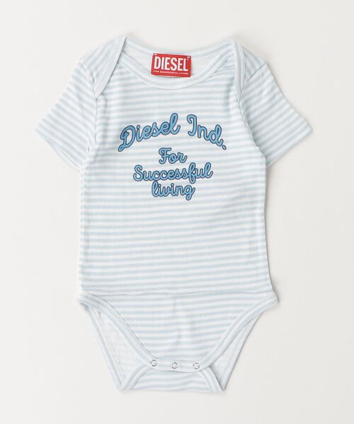 DIESEL(ディーゼル)の「ベビー ロンパース USPEL-NB UW BODY(ロンパース・キッズ・ライトブルー/ライトピンク・6M/9M)」の1枚目の写真