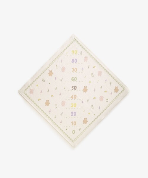 Afternoon Tea(アフタヌーンティー)の「身長計タオル/レ プルミエ ザミ(その他ベビー用品・キッズ・ホワイト・ONE SIZE)」の3枚目の写真