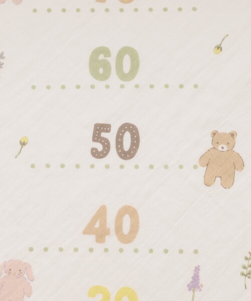 Afternoon Tea(アフタヌーンティー)の「身長計タオル/レ プルミエ ザミ(その他ベビー用品・キッズ・ホワイト・ONE SIZE)」の6枚目の写真