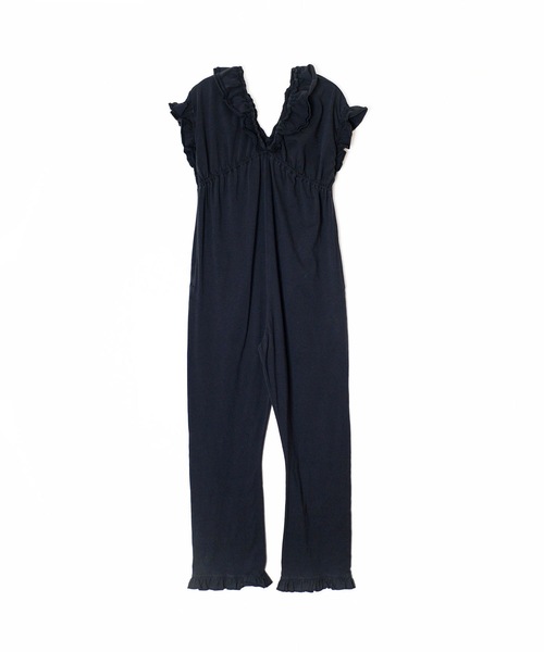 HOLIDAY（ホリデイ）の「SUPER FINE ALL-IN-ONE スーパーファインオールインワン（つなぎ/オールインワン・レディース・ベージュ/ブラック・ONE SIZE）」の2枚目の写真