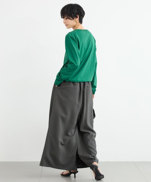 BARNYARDSTORM（バンヤードストーム）の「BARNYARDSTORM / スタンダードプリントT（Tシャツ/カットソー・レディース・チャコールグレー/ホワイト/グリーン・FREE）」の15枚目の写真