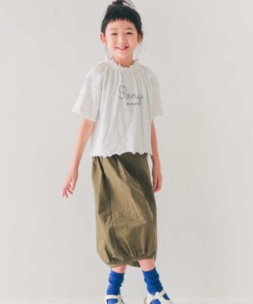 NHT（エヌエイチティー）の「NHT/エヌエイチティー ガウチョパンツ（その他パンツ・キッズ・ミント/カーキ・120cm/130cm/140cm/150cm/160cm/110cm）」の6枚目の写真